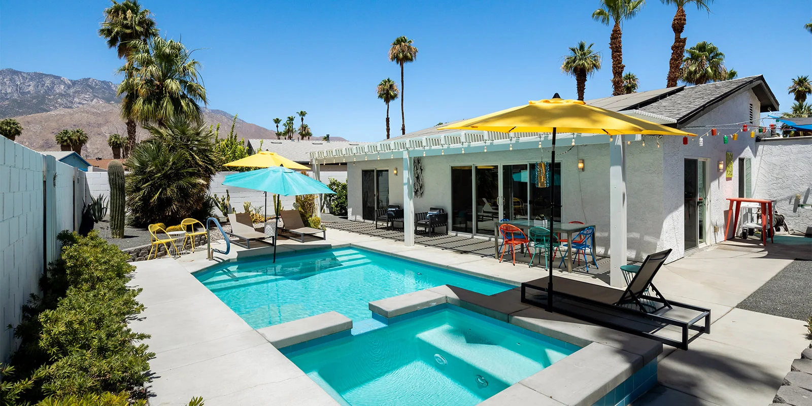 Palm Springs vacation rental interior